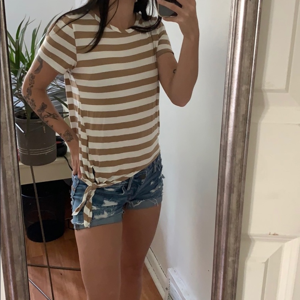 Striped tee